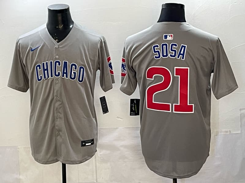 Chicago Cubs #21 SOSA JERSEY