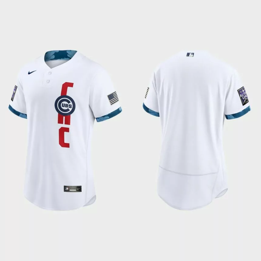 Chicago Cubs 2021 MLB All-Star Game Authentic Jersey – White