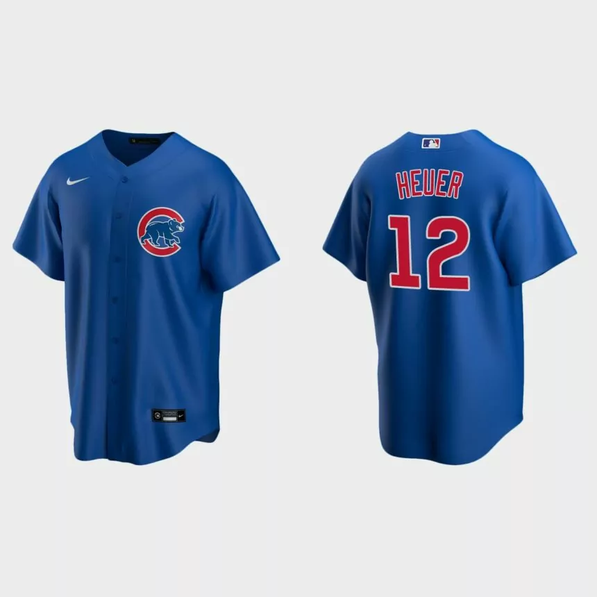 Chicago Cubs Codi Heuer Replica Alternate Jersey – Royal