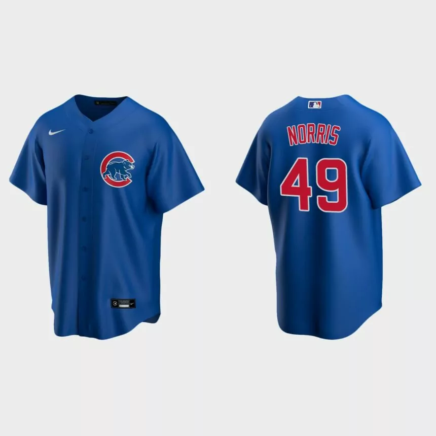 Chicago Cubs Daniel Norris Replica Alternate Jersey – Royal