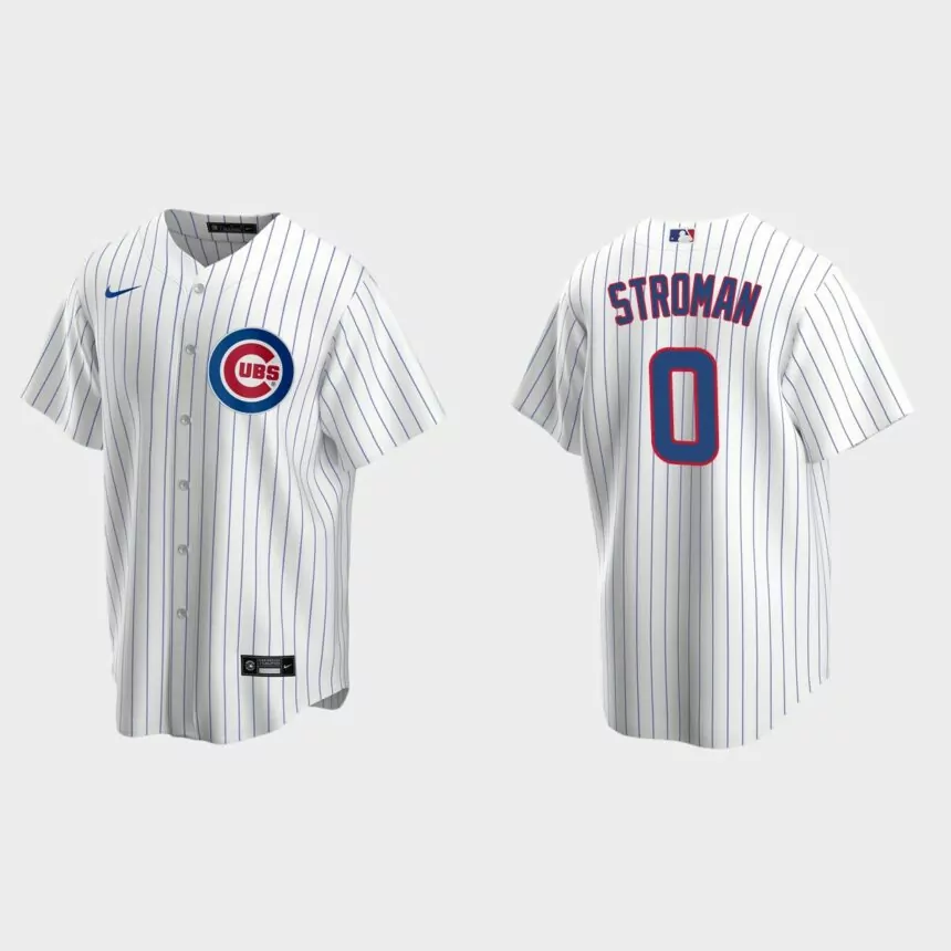 Chicago Cubs Marcus Stroman Replica Home Jersey – White