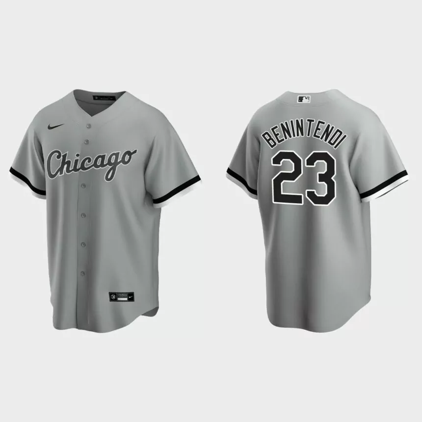 Chicago White Sox Andrew Benintendi Replica Jersey – Gray