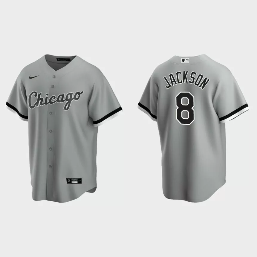 Chicago White Sox Bo Jackson Replica Jersey – Gray
