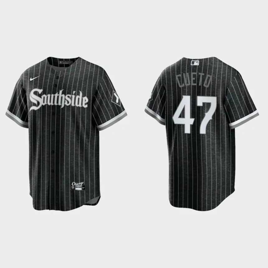 Chicago White Sox Johnny Cueto City Connect Replica Jersey – Black