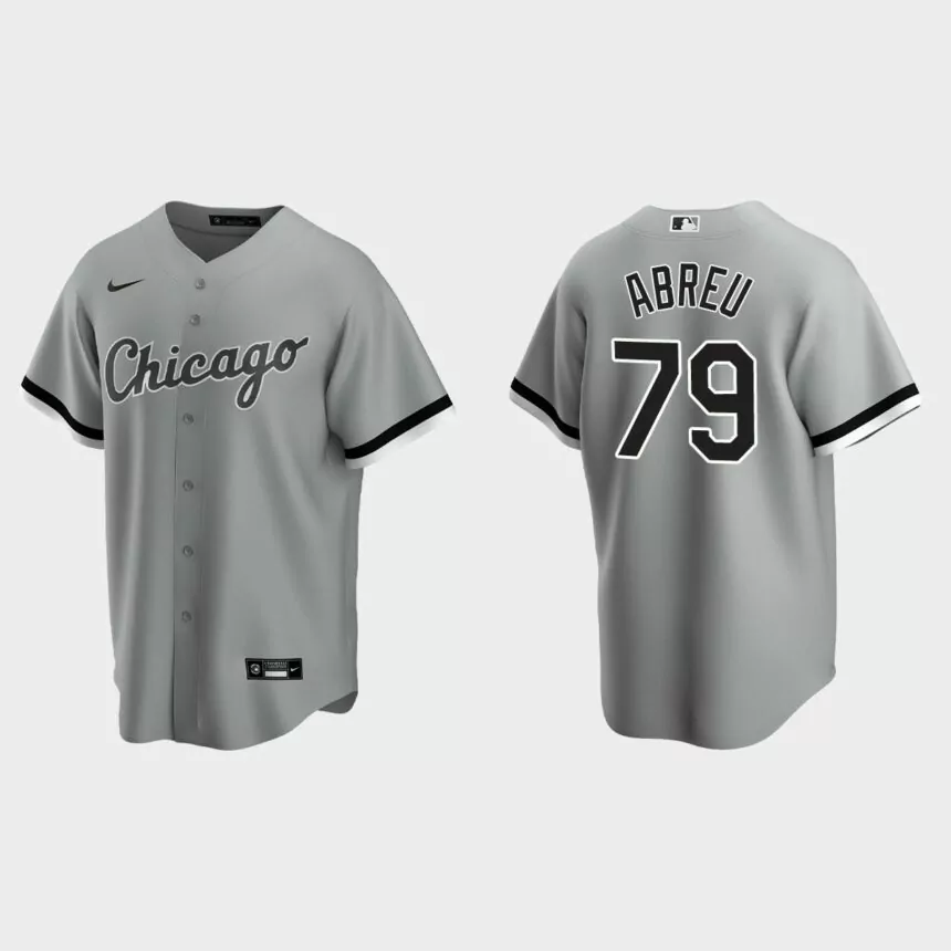 Chicago White Sox Jose Abreu Replica Jersey – Gray