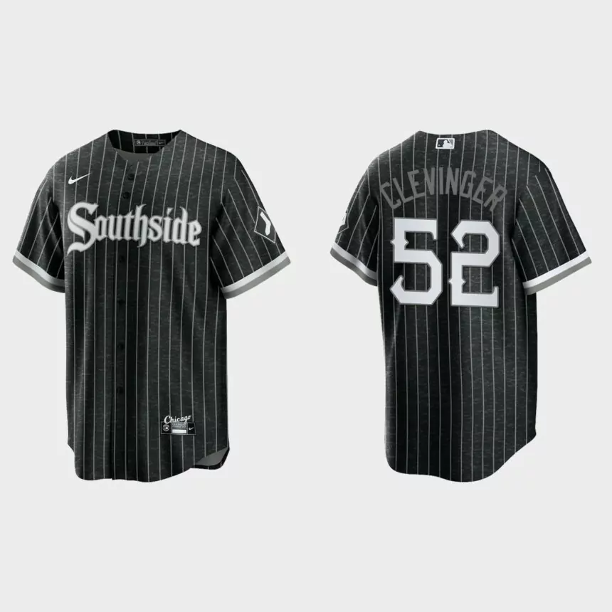 Chicago White Sox Mike Clevinger City Connect Replica Jersey – Black