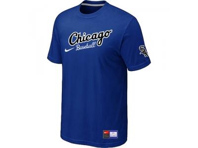 Chicago White Sox NEW Away Practice T-Shirt Blue