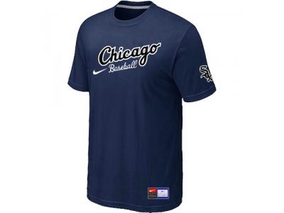 Chicago White Sox NEW Away Practice T-Shirt D.Blue