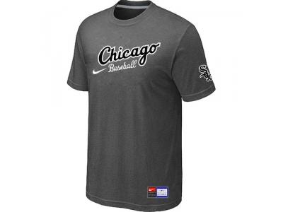 Chicago White Sox NEW Away Practice T-Shirt D.Grey