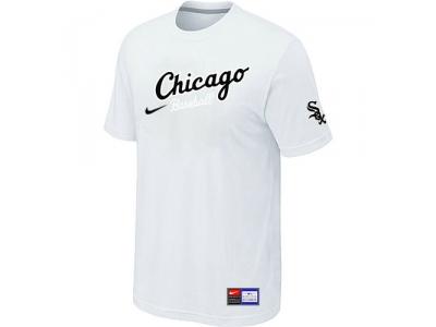 Chicago White Sox NEW Away Practice T-Shirt White