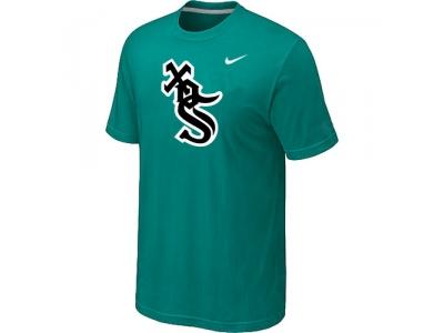Chicago White Sox NEW Heathered Green Club Logo T-Shirt