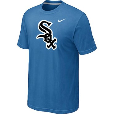 Chicago White Sox NEW Heathered light Blue Club Logo T-Shirt