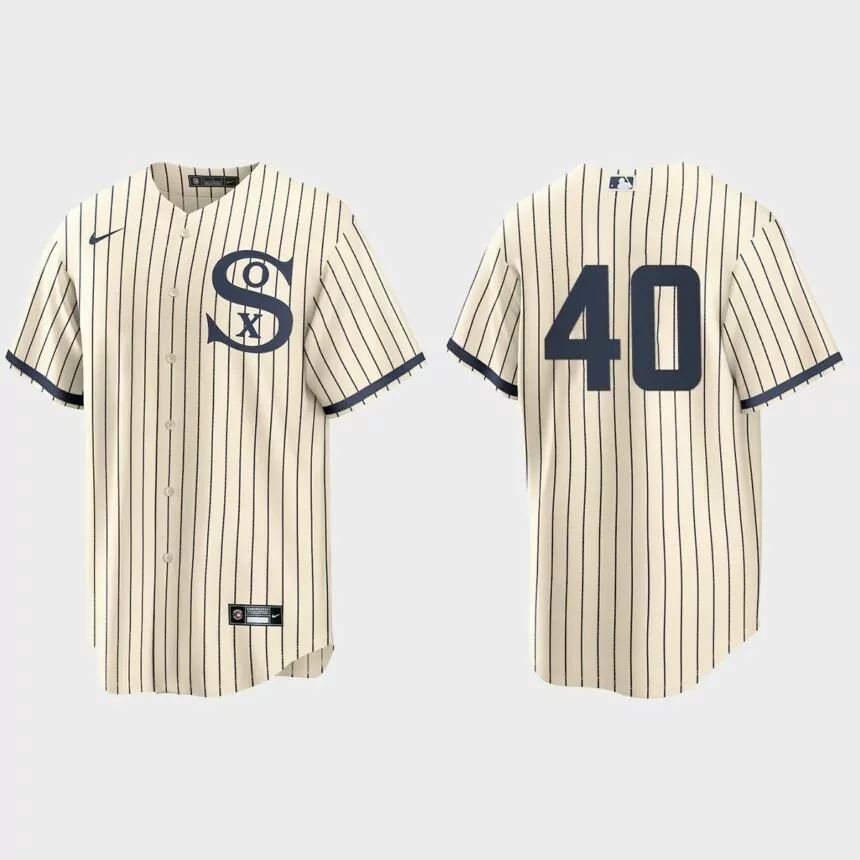 Chicago White Sox Reynaldo Lopez 2021 Field of Dreams Replica Jersey – White