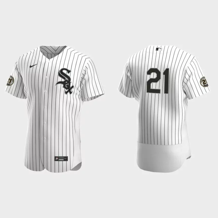Chicago White Sox Roberto Clemente Day Authentic Jersey – White