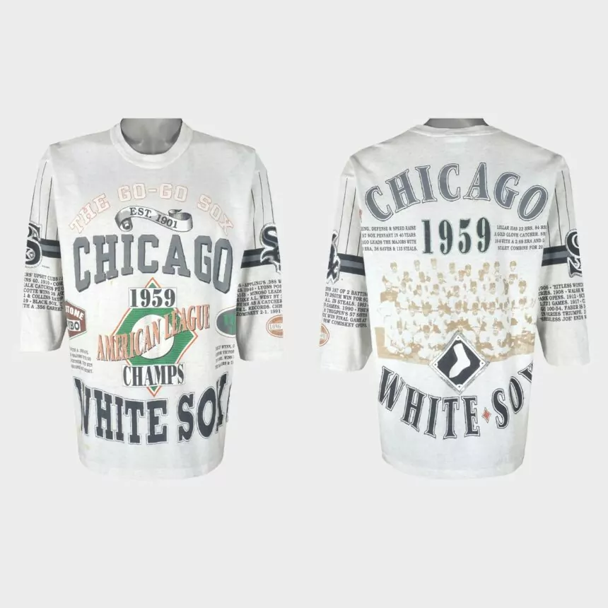 Chicago White Sox The Go-Go Sox Long Gone Jersey – White