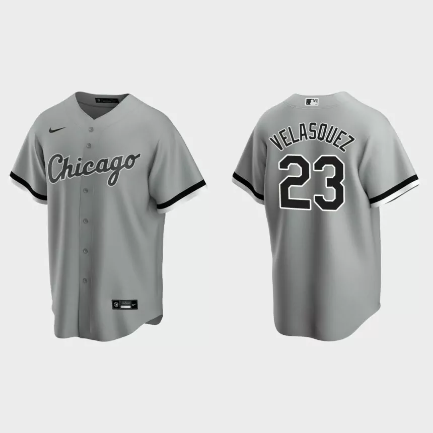 Chicago White Sox Vincent Velasquez Replica Jersey – Gray