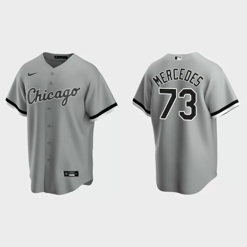 Chicago White Sox Yermin Mercedes Replica Jersey – Gray