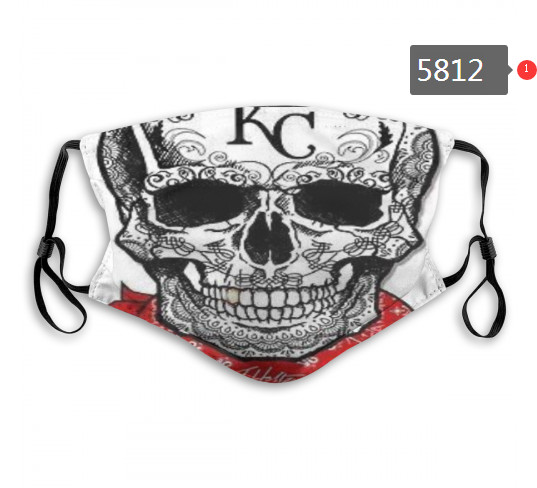 Chiefs Skull Mask with PM2.5 Filter Double Protection  (13)