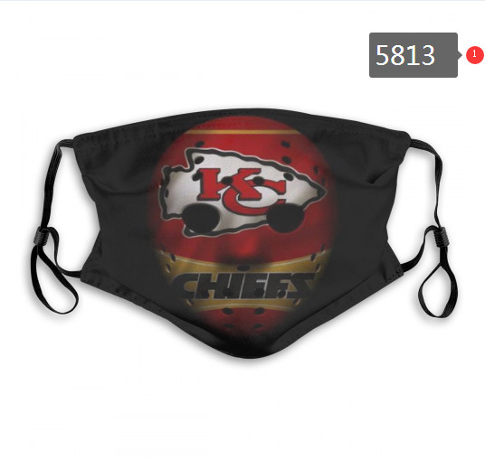 Chiefs Skull Mask with PM2.5 Filter Double Protection  (14)
