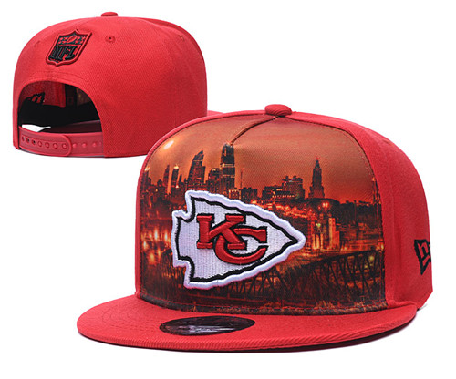 Chiefs Team City Logo Red Adjustable Hat YD