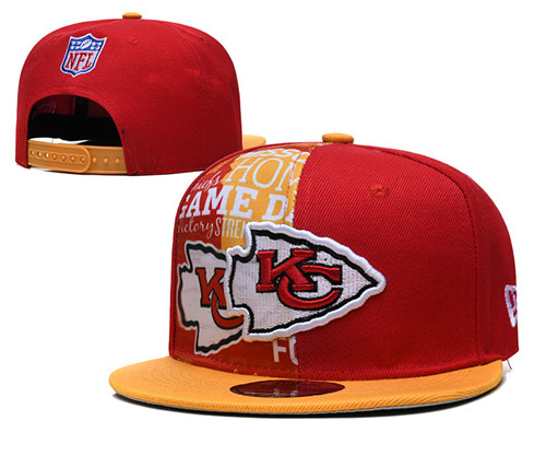 Chiefs Team Logo Snapback Hat --TX