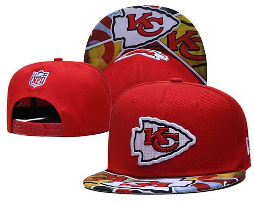 Chiefs Team logo Snapback Hat--LH