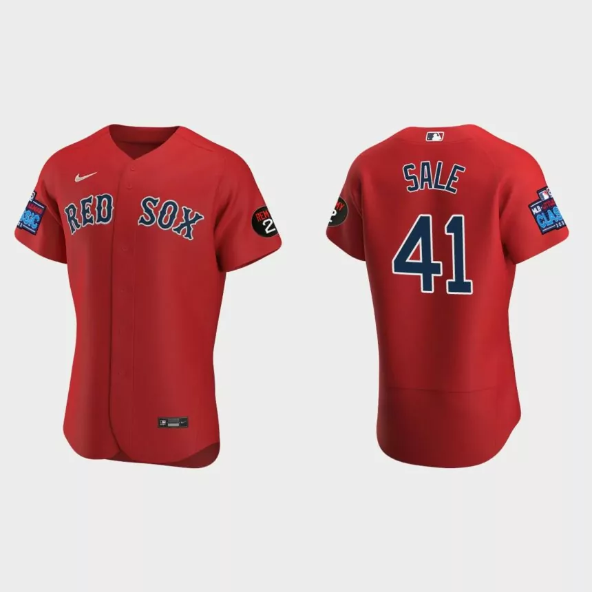 Chris Sale Boston Red Sox 2022 Little League Classic Authentic Jersey – Red