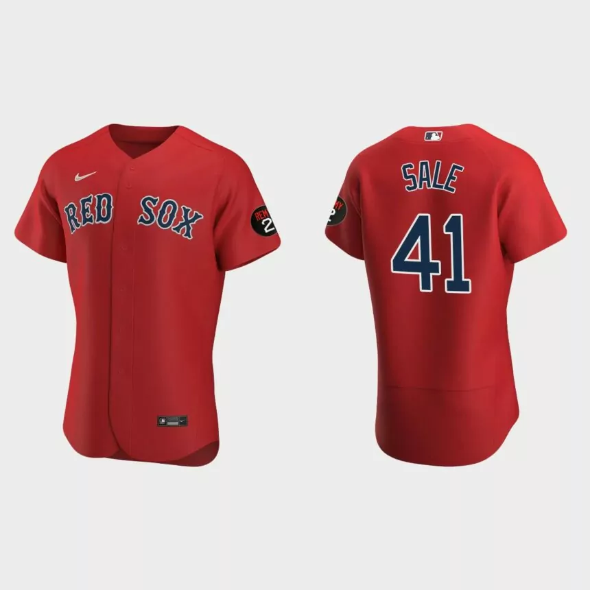 Chris Sale Boston Red Sox Authentic Jerry Remy Jersey – Red