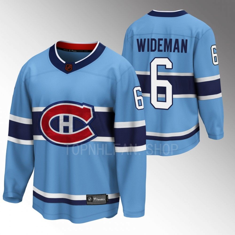 Chris Wideman Montreal Canadiens Jersey Special Edition 2.0 Blue 2022 Breakaway Player