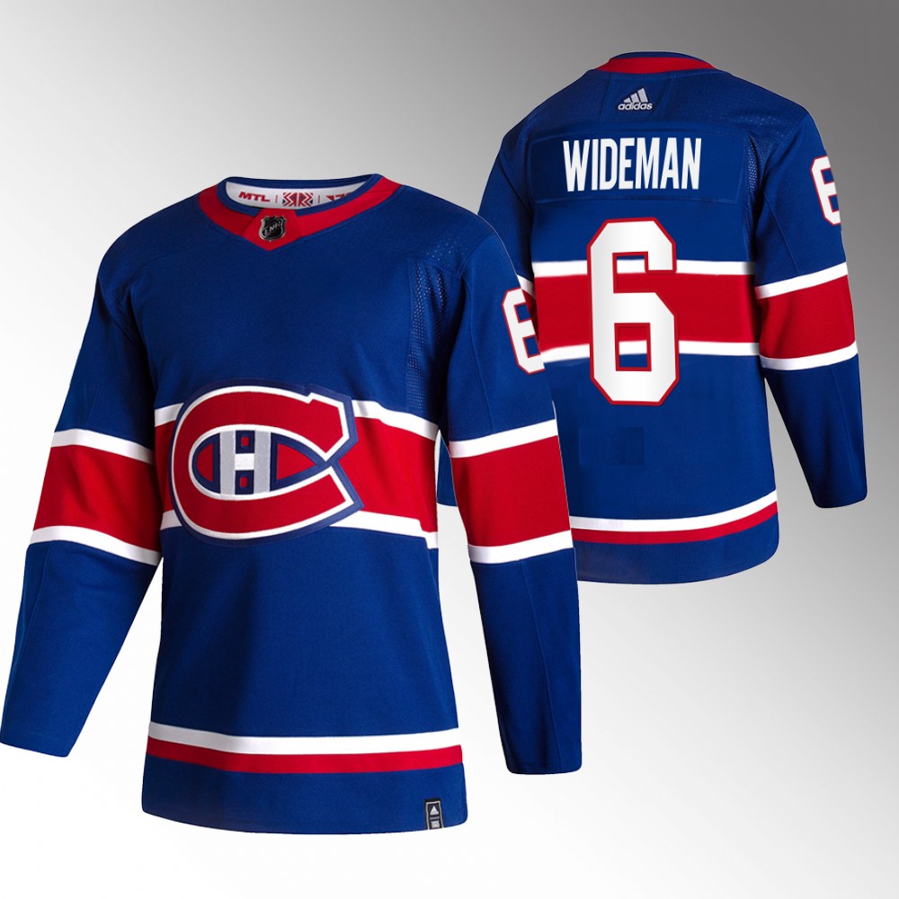 Chris Wideman Montreal Canadiens Navy Reverse Retro Jersey Authentic
