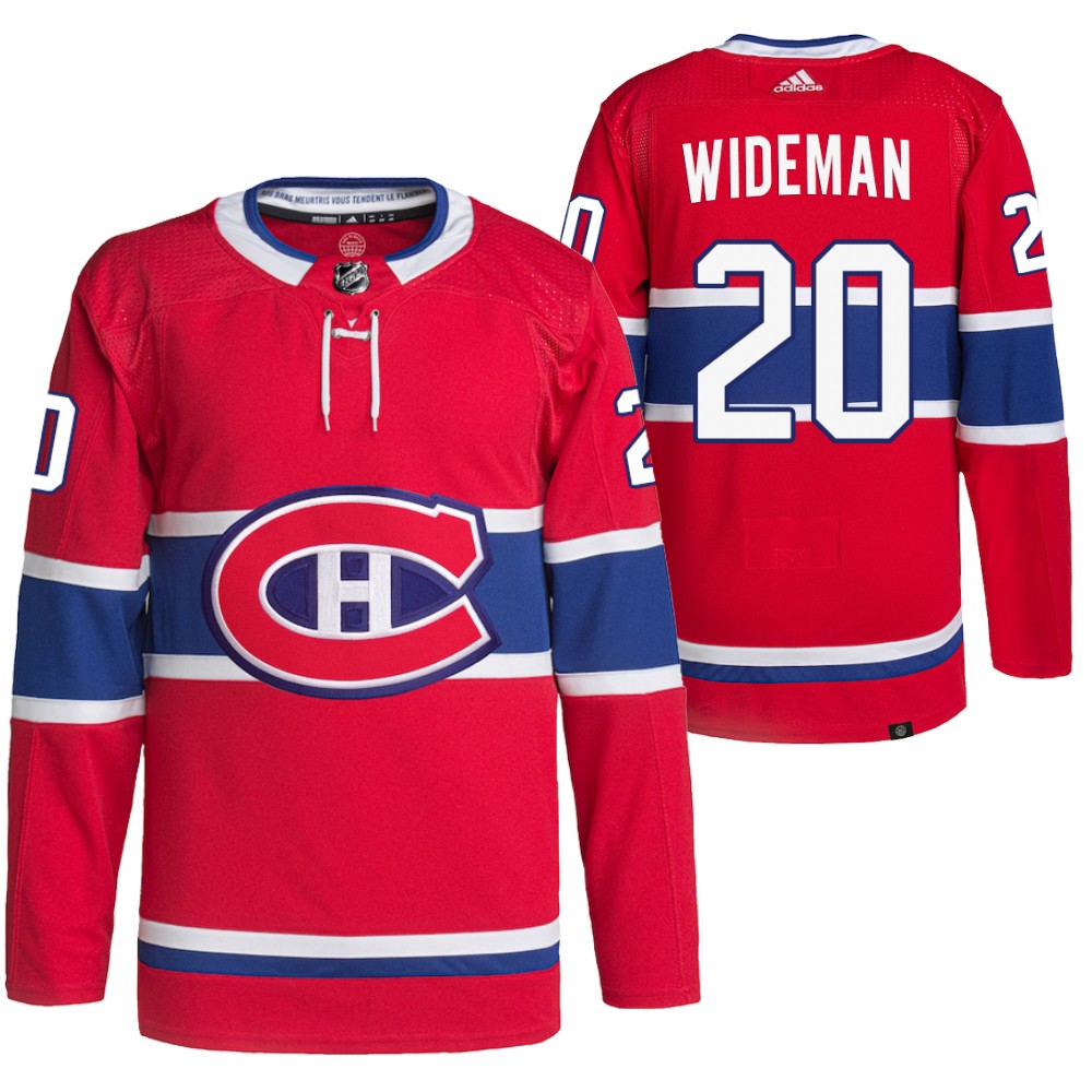 Chris Wideman Montreal Canadiens Red Home Primegreen Authentic Pro Jersey