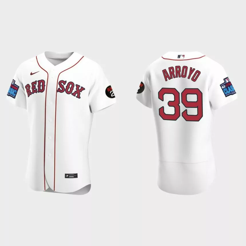 Christian Arroyo Boston Red Sox 2022 Little League Classic Authentic Jersey – White