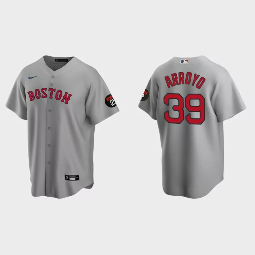 Christian Arroyo Boston Red Sox 2022 Replica Jersey – Gray