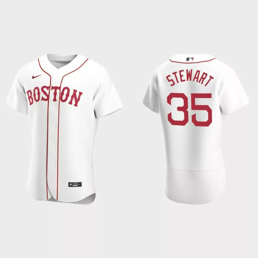 Christin Stewart Boston Red Sox Authentic Alternate Jersey – White