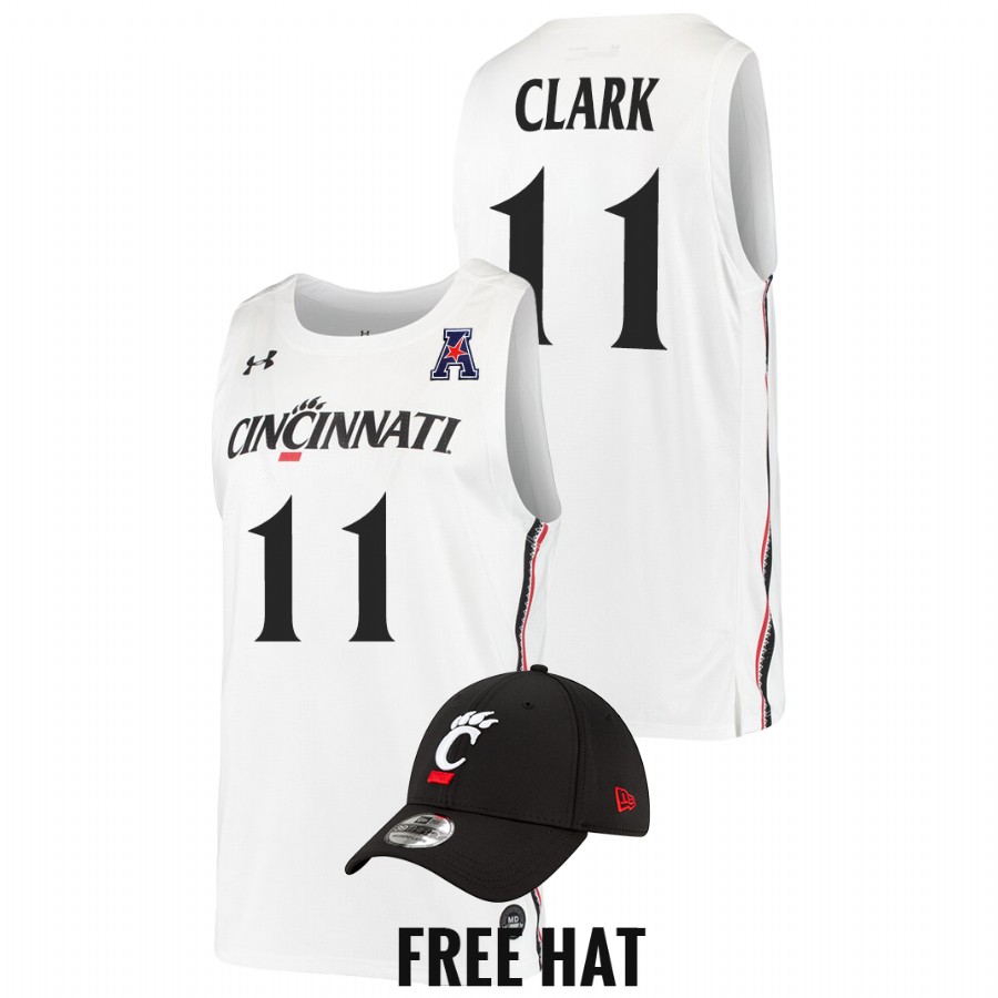 Cincinnati Bearcats Gary Clark College Basketball White Alumni Jersey Men