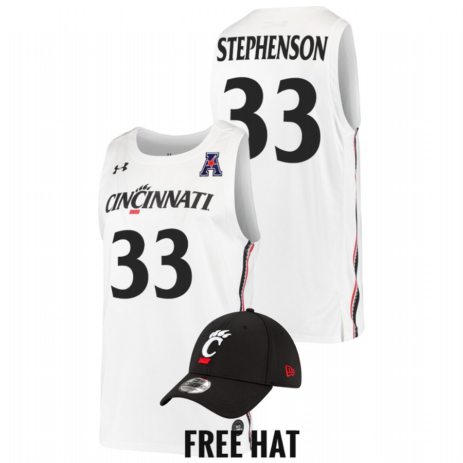 Cincinnati Bearcats Lance Stephenson College Basketball White Alumni Jersey Men