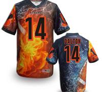 Cincinnati Bengals #14 Andy Dalton Stitched NFL Elite Fanatical Version Jersey (12)