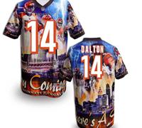 Cincinnati Bengals #14 Andy Dalton Stitched NFL Elite Fanatical Version Jersey (2)