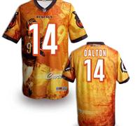 Cincinnati Bengals #14 Andy Dalton Stitched NFL Elite Fanatical Version Jersey (4)