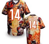 Cincinnati Bengals #14 Andy Dalton Stitched NFL Elite Fanatical Version Jersey (7)