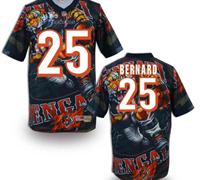 Cincinnati Bengals #25 Giovani Bernard Stitched NFL Elite Fanatical Version Jersey (1)