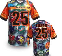 Cincinnati Bengals #25 Giovani Bernard Stitched NFL Elite Fanatical Version Jersey (10)