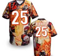 Cincinnati Bengals #25 Giovani Bernard Stitched NFL Elite Fanatical Version Jersey (7)