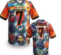 Cincinnati Bengals #7 Boomer Esiason Stitched NFL Elite Fanatical Version Jersey (10)