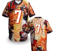 Cincinnati Bengals #7 Boomer Esiason Stitched NFL Elite Fanatical Version Jersey (7)