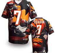 Cincinnati Bengals #7 Boomer Esiason Stitched NFL Elite Fanatical Version Jersey (9)