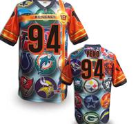 Cincinnati Bengals #94 Domata Peko Stitched NFL Elite Fanatical Version Jersey (10)