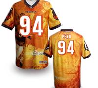 Cincinnati Bengals #94 Domata Peko Stitched NFL Elite Fanatical Version Jersey (4)