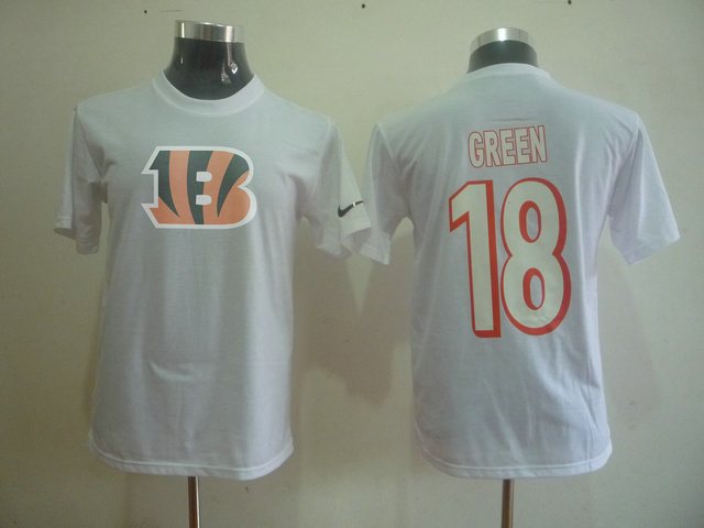 Cincinnati Bengals 18 A.j. Green Name & Number T-Shirt