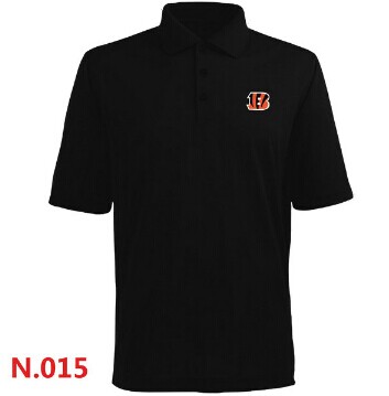 Cincinnati Bengals 2014 Players Performance Polo -Black
